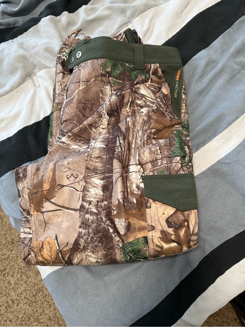 Habitat Realtree Camo Cargo Pants with Olive Trim